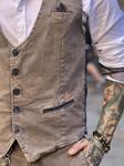 Chaleco Bcn Airflow Cemento | Aragaza - Votre chemise faite à Barcelone - Mode de Barcelone - Chemises de qualité