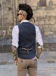 Chaleco Bcn Airflow Cemento | Aragaza - Votre chemise faite à Barcelone - Mode de Barcelone - Chemises de qualité