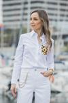 Camisa Kata Blanca | Aragaza - Votre chemise faite à Barcelone - Mode de Barcelone - Chemises de qualité