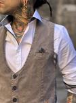 Chaleco Bcn Airflow Cemento | Aragaza - Your shirt made in Barcelona - Quality shirts