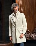 Abrigo Carlo IN26 Beige  | Aragaza - Els teus estils fets a Barcelona - Moda Barcelona - Samarretes de qualitat