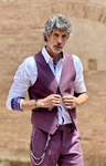 Chaleco Tex Bordeaux  | Aragaza - Tu estilo hecho en Barcelona - Barcelona Fashion - Camisas de Calidad