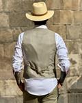 Chaleco Grosseto Salvia | Aragaza - Tu estilo hecho en Barcelona - Barcelona Fashion - Camisas de Calidad