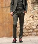 Pantalón Borbone Marrón  | Aragaza - Votre chemise faite à Barcelone - Mode de Barcelone - Chemises de qualité