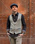 Chaleco Bcn TH Acero  | Aragaza - Tu estilo hecho en Barcelona - Barcelona Fashion - Camisas de Calidad
