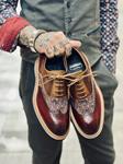 Zapatos 0336 V24 Sambuca Bordeos  | Aragaza - Els teus estils fets a Barcelona - Moda Barcelona - Samarretes de qualitat