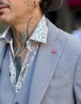 Americana Alphes Gris  | Aragaza - Tu estilo hecho en Barcelona - Barcelona Fashion - Camisas de Calidad