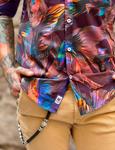 Camisa Goldfish Azul | Aragaza - Tu estilo hecho en Barcelona - Barcelona Fashion - Camisas de Calidad