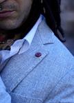 Americana Audo gris  | Aragaza - Els teus estils fets a Barcelona - Moda Barcelona - Samarretes de qualitat