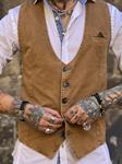 Chaleco Bcn Airflow Camel  | Aragaza - Tu estilo hecho en Barcelona - Barcelona Fashion - Camisas de Calidad