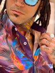 Camisa Goldfish Azul | Aragaza - Tu estilo hecho en Barcelona - Barcelona Fashion - Camisas de Calidad