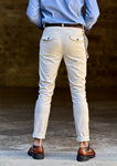 Pantalón Piero Tencel Beige  | Aragaza - Tu estilo hecho en Barcelona - Barcelona Fashion - Camisas de Calidad