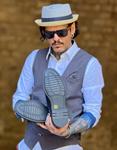 Zapatos 7437H Corse Azul | Aragaza - Tu estilo hecho en Barcelona - Barcelona Fashion - Camisas de Calidad