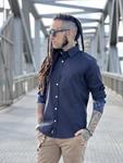 Camisa Yokai Negra  | Aragaza - Tu estilo hecho en Barcelona - Barcelona Fashion - Camisas de Calidad