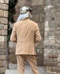 Americana Alphes Camel  | Aragaza - Tu estilo hecho en Barcelona - Barcelona Fashion - Camisas de Calidad