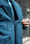 Americana Rob Azul  | Aragaza - Tu estilo hecho en Barcelona - Barcelona Fashion - Camisas de Calidad