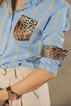 Camisa Miranda Azul | Aragaza - Tu estilo hecho en Barcelona - Barcelona Fashion - Camisas de Calidad