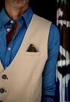 Chaleco Tseek Beige  | Aragaza - Votre chemise faite à Barcelone - Mode de Barcelone - Chemises de qualité