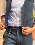 Pantalón Borbone Azul | Aragaza - Votre chemise faite à Barcelone - Mode de Barcelone - Chemises de qualité
