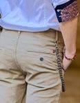 Pantalón Bcn Alt Tostado  | Aragaza - Tu estilo hecho en Barcelona - Barcelona Fashion - Camisas de Calidad