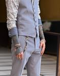 Pantalón Alphes Gris  | Aragaza - Tu estilo hecho en Barcelona - Barcelona Fashion - Camisas de Calidad