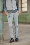 Pantalón Flavio Micro Ice Blue | Aragaza - Tu estilo hecho en Barcelona - Barcelona Fashion - Camisas de Calidad