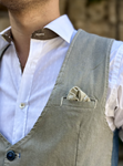 Chaleco Bcn Alt Piedra  | Aragaza - Votre chemise faite à Barcelone - Mode de Barcelone - Chemises de qualité