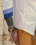 Camisa Cerchio azul | Aragaza - Your shirt made in Barcelona - Quality shirts