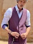 Chaleco Tex Bordeaux  | Aragaza - Tu estilo hecho en Barcelona - Barcelona Fashion - Camisas de Calidad