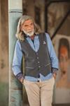 Chaleco Cachemira Azul | Aragaza - Tu estilo hecho en Barcelona - Barcelona Fashion - Camisas de Calidad
