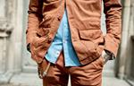 Sahariana Bcn Koss caramello | Aragaza - Tu estilo hecho en Barcelona - Barcelona Fashion - Camisas de Calidad
