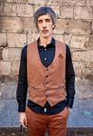 Chaleco Bcn Koss Caramello | Aragaza - Tu estilo hecho en Barcelona - Barcelona Fashion - Camisas de Calidad