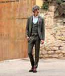 Pantalón Borbone Marrón  | Aragaza - Votre chemise faite à Barcelone - Mode de Barcelone - Chemises de qualité