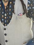 Chaleco Marcelo Altea Ice Blue  | Aragaza - Tu estilo hecho en Barcelona - Barcelona Fashion - Camisas de Calidad