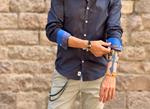 Camisa Antino Azul  | Aragaza - Tu estilo hecho en Barcelona - Barcelona Fashion - Camisas de Calidad