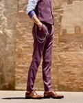 Pantalón Tex Bordeaux  | Aragaza - Tu estilo hecho en Barcelona - Barcelona Fashion - Camisas de Calidad