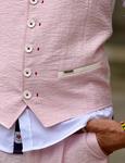 Chaleco Pitt Rosa  | Aragaza - Els teus estils fets a Barcelona - Moda Barcelona - Samarretes de qualitat