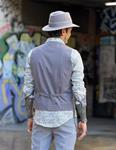 Chaleco Alphes Gris | Aragaza - Tu estilo hecho en Barcelona - Barcelona Fashion - Camisas de Calidad