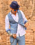 Chaleco Bcn Denim Blue | Aragaza - Tu estilo hecho en Barcelona - Barcelona Fashion - Camisas de Calidad