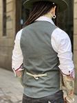 Chaleco Dip Kaki | Aragaza - Tu estilo hecho en Barcelona - Barcelona Fashion - Camisas de Calidad