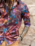 Camisa Goldfish Azul | Aragaza - Tu estilo hecho en Barcelona - Barcelona Fashion - Camisas de Calidad