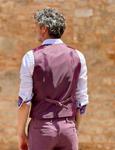Chaleco Tex Bordeaux  | Aragaza - Tu estilo hecho en Barcelona - Barcelona Fashion - Camisas de Calidad