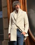 Abrigo Carlo IN26 Beige  | Aragaza - Els teus estils fets a Barcelona - Moda Barcelona - Samarretes de qualitat