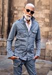 Sahariana Bcn Koss Fuel  | Aragaza - Votre chemise faite à Barcelone - Mode de Barcelone - Chemises de qualité