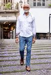 Pantalón Piero Micro Albero | Aragaza - Your shirt made in Barcelona - Quality shirts