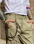 Pantalón Grosseto Salvia | Aragaza - Els teus estils fets a Barcelona - Moda Barcelona - Samarretes de qualitat