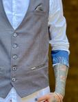 Chaleco Nelumbo  | Aragaza - Tu estilo hecho en Barcelona - Barcelona Fashion - Camisas de Calidad