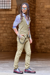 Pantalón Piero Tencel Aceite  | Aragaza - Tu estilo hecho en Barcelona - Barcelona Fashion - Camisas de Calidad