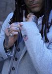 Americana Audo gris  | Aragaza - Els teus estils fets a Barcelona - Moda Barcelona - Samarretes de qualitat