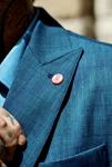 Americana Rob Azul  | Aragaza - Tu estilo hecho en Barcelona - Barcelona Fashion - Camisas de Calidad